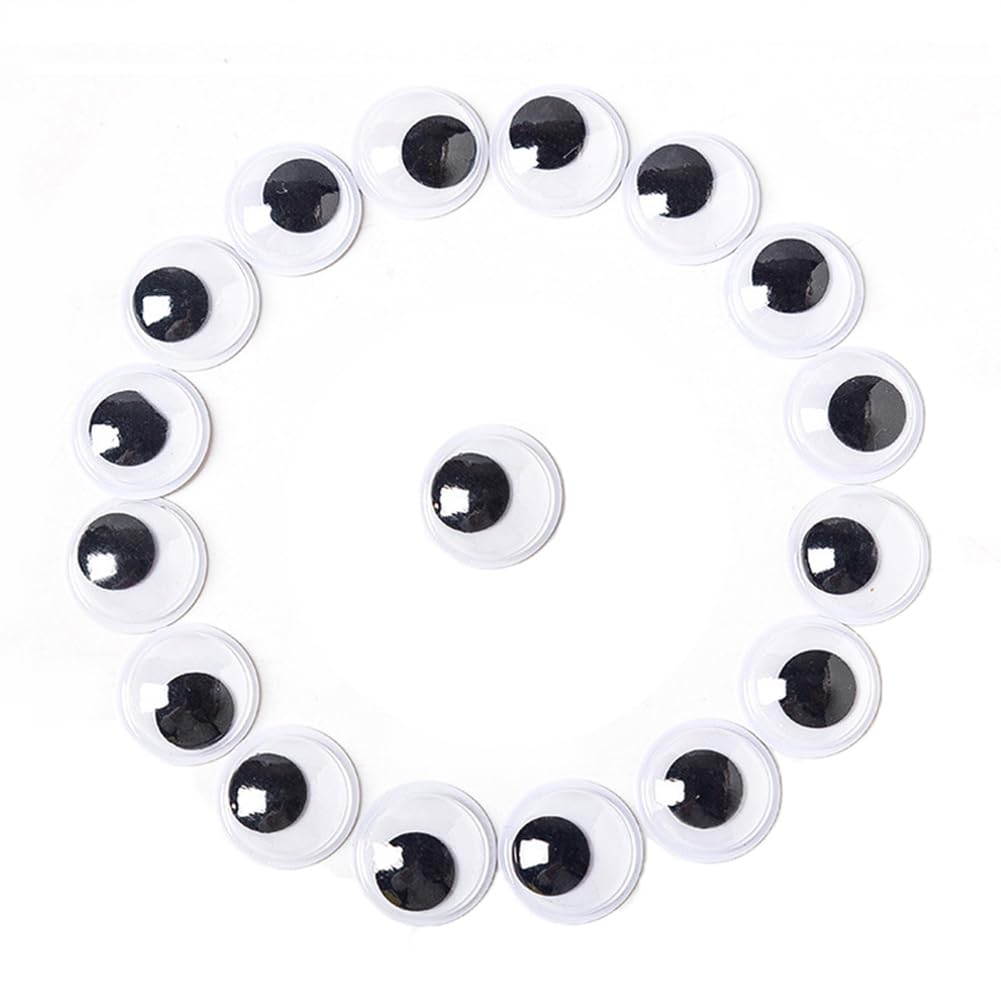 Amazon | 動く 目玉 シール 20mm 200個セット ドールアイ 人形目 人形