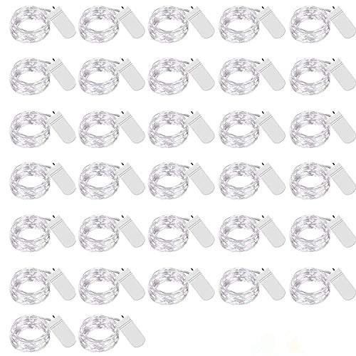 VOOKRY 32 Pcs Fairy Lights Battery Operated String Lights - 10 ft...