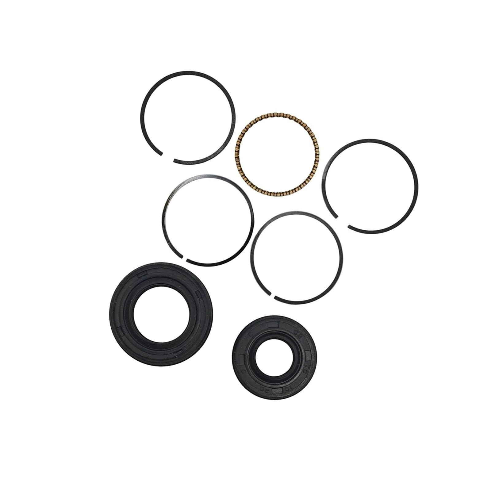 Segment de piston GX35 de rechange haute résistance pour moteur 4 temps