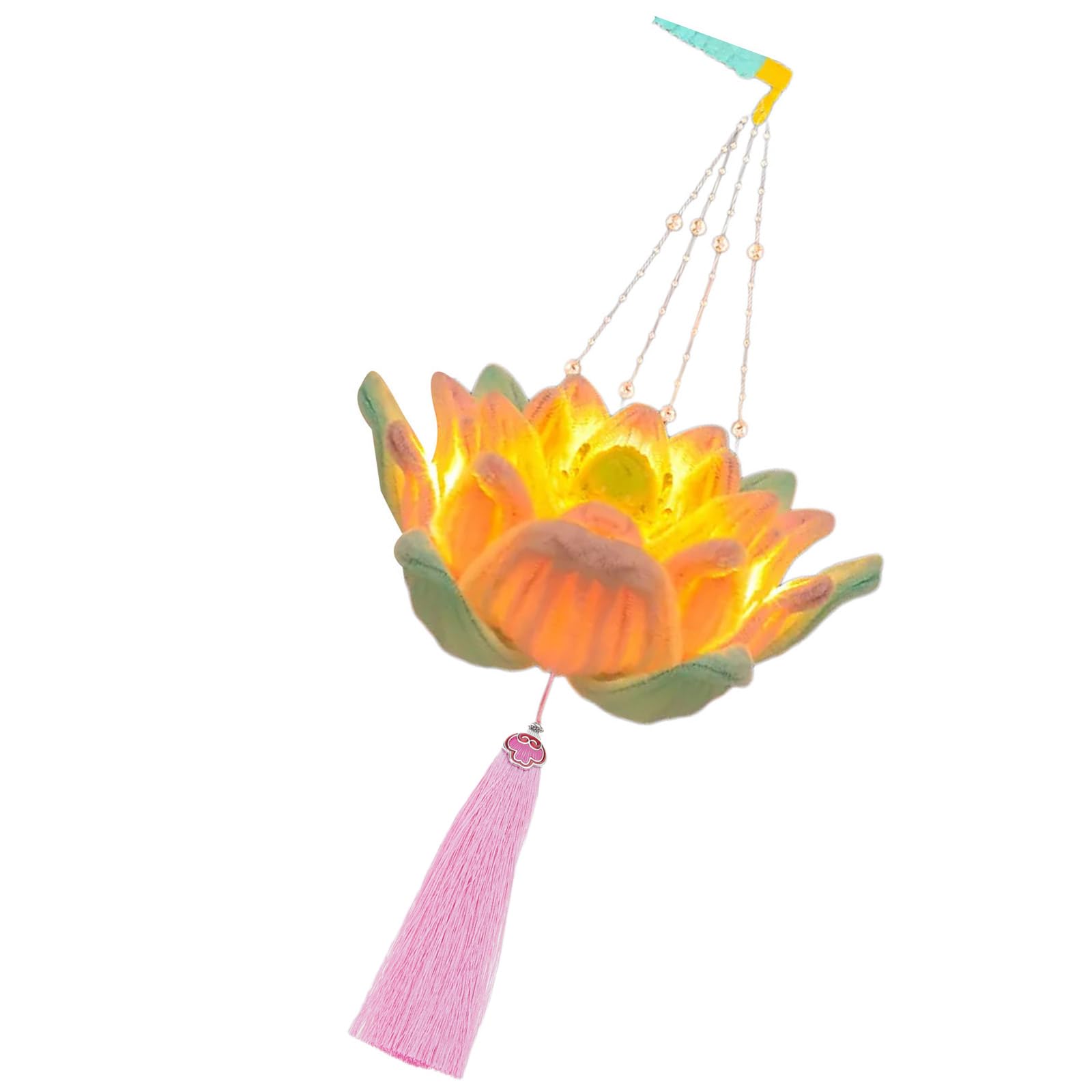 Elnwnnkc Colorful Flower Lamp for Middle Autumn Celebration Festival Decoration Cultural Enthusiasts Gift Traditional Chinese Lamp