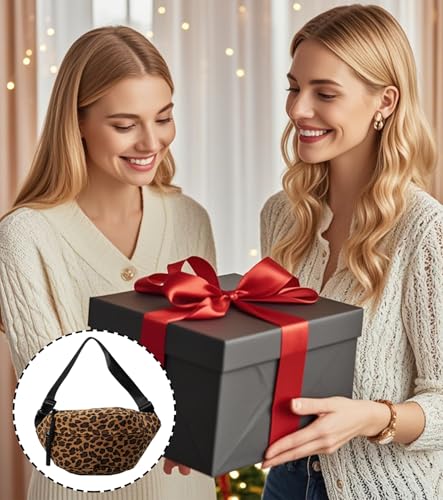 TAKONE Leo Tasche Damen – Modische Umhängetasche aus Nylon mit Leopardenmuster, Verstellbarem Gurt & Großem Fach – Für Freizeit, Shopping & Festival