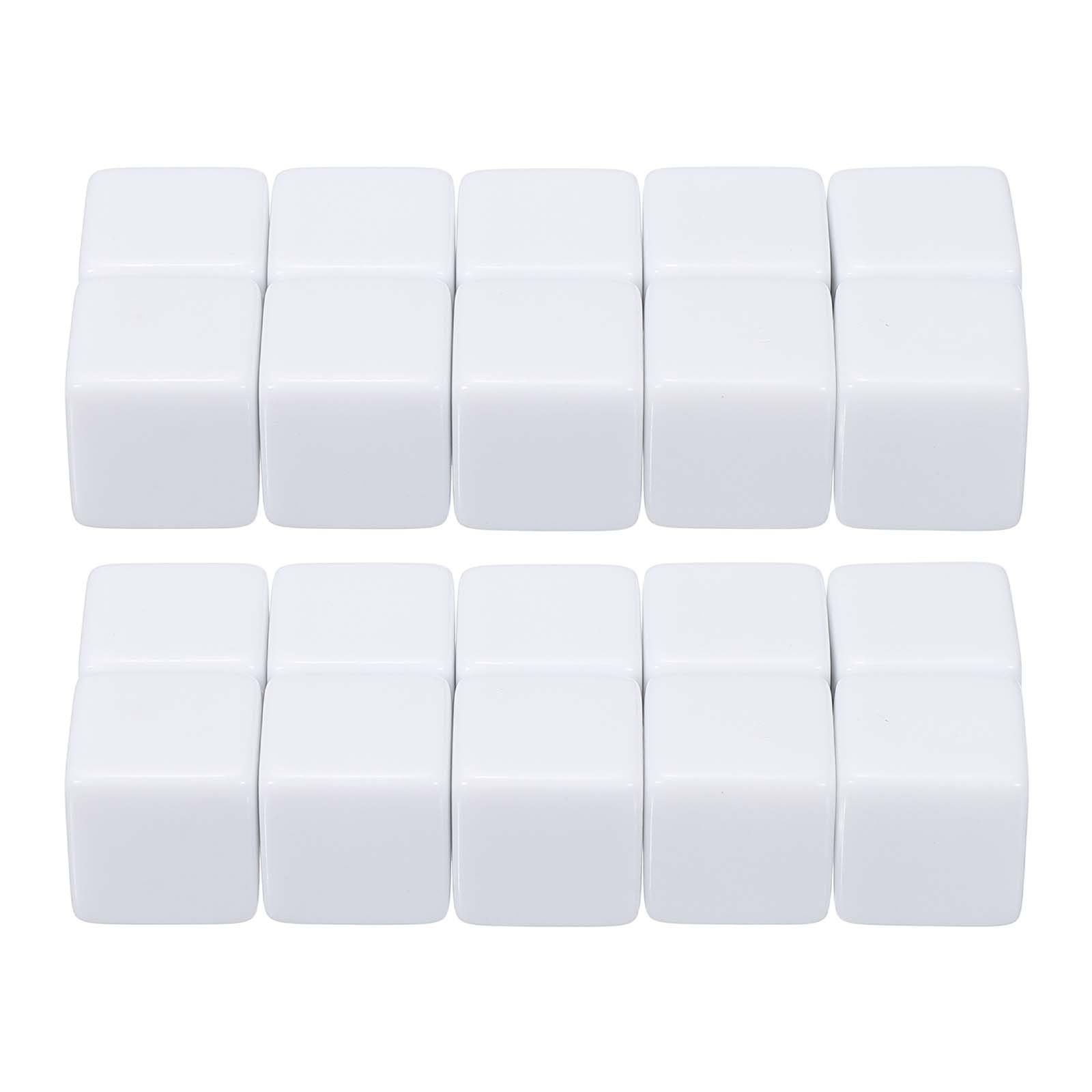 PATIKIL 18 mm Acrylic Dice Blank