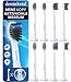 Produktbild 8er demirdental Mini Aktivkohle Aufsätze passend für Philips Sonicare Ersatzbürsten, kleine Bürstenköpfe für punktgenaue und natürliche Reinigung, Weiß, Medium, HX4088m