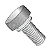 8-32 x 5/8" Knurled Thumb Screws/Washer Face/Aluminum (Carton: 100 pcs)