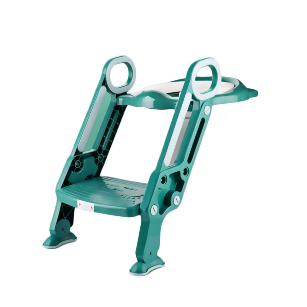 Riduttore WC Bambini, Ergonomia Bambini Squat Potty Portatile Regolabile Potty Assistant Assistant Sicuro Robusto Pieghevole Sedile per Sgabello per Bagno Bambino Unisex Toilet Trainer