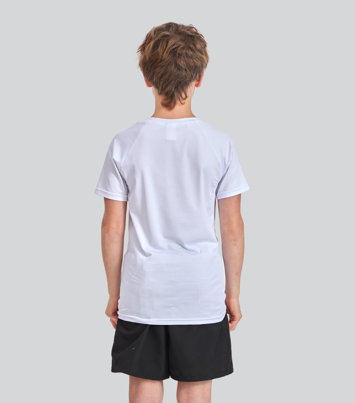5 Pack Boys Compression Shirt Short Sleeve Youth Quick Dry Basketball Football Athletic Base Layer T-Shirt
