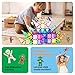 PicassoTiles Ninja Action Characters for Magnetic Tiles Building Block Toy Sets Accessory Add On Kit for Magnet Tile Playsets for Toddlers Boys Girls Ages 3+ Pretend Play STEM Educational Toys PTA14