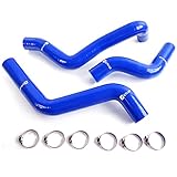 Silicone Radiator Coolant Hose Kit Clamps For MAZDA RX8 1.3L SE3P 13B-MSP R2 2003-2008 04 05 Blue