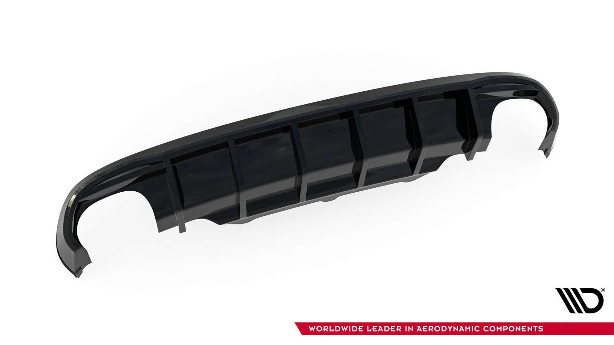 Maxton Design Heckdiffusor V.3 für Audi S5 / A5 S-Line Coupe/Cabrio B8 8T (2007-2011) Hochglanz schwarz