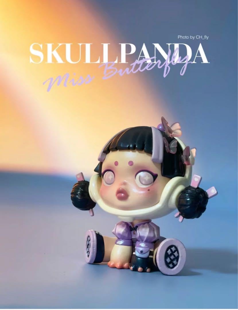 POPMART SKULLPANDA miss butterfly 海外限定品 Amazon.co.jp: MART SKULLPANDA miss butterfly 海外限定品 : おもちゃ