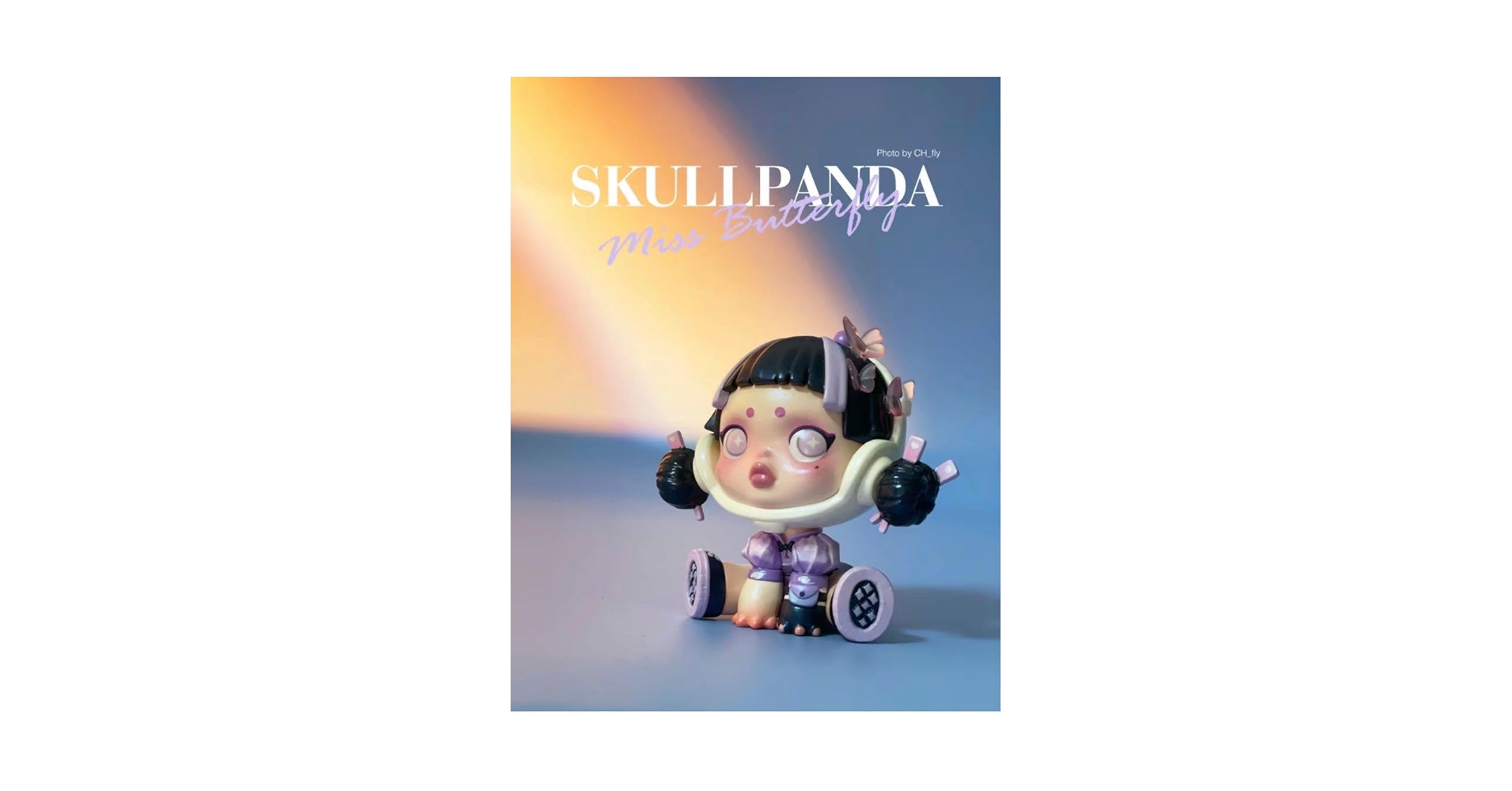 Amazon.co.jp: MART SKULLPANDA miss butterfly 海外限定品