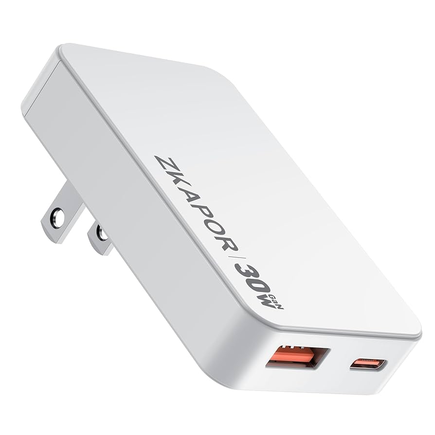 Amazon | ZKAPOR 30W 充電器 Type-C 急速充電器 USB 充電器 2