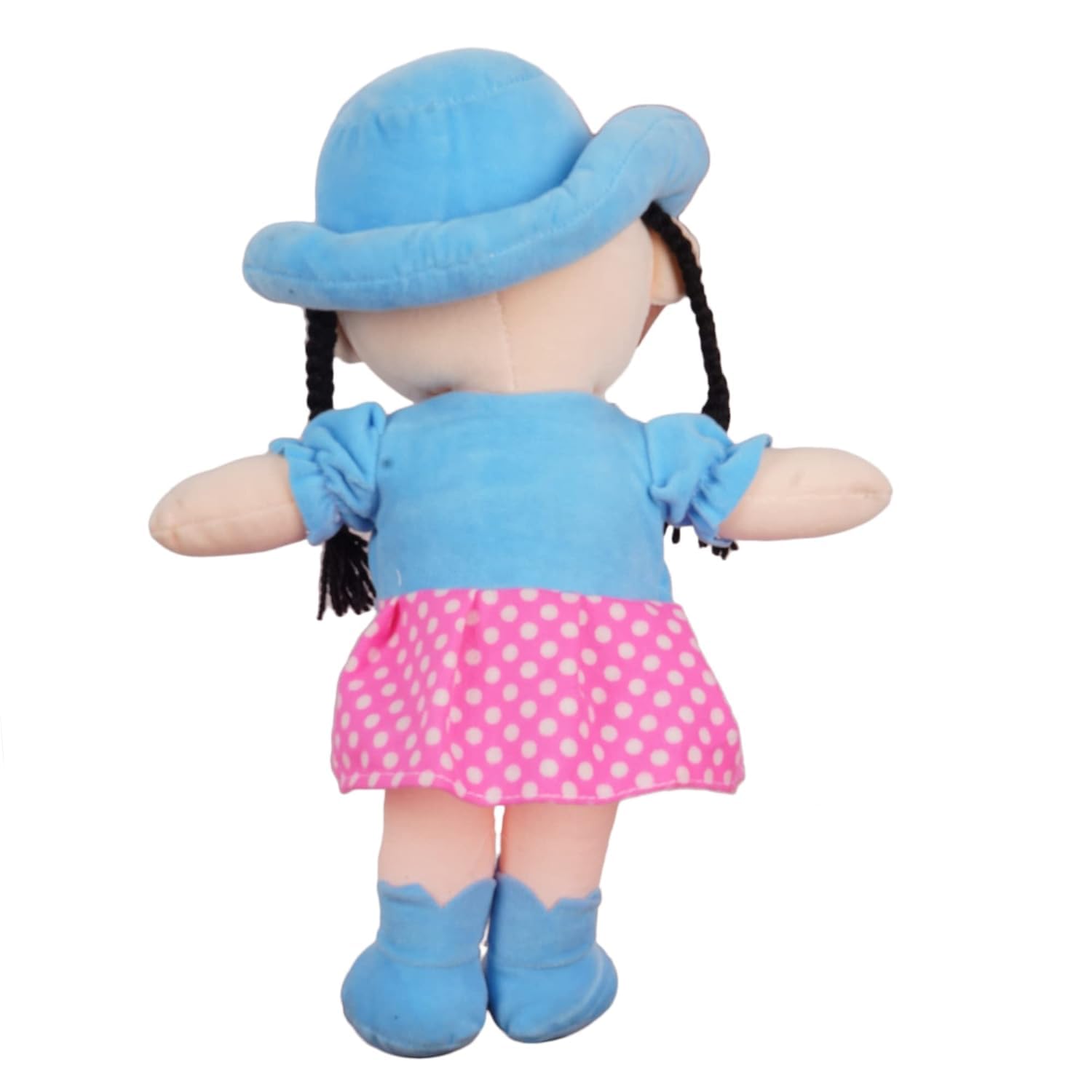 DearJoy Cap Rag Doll - Sky Blue, 40cm 2