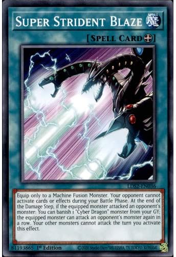 LDS2-EN036 1st Ed Super Strident Blaze Common Card Legendary Duelists Season 2 Yu-Gi-Oh Single Card
