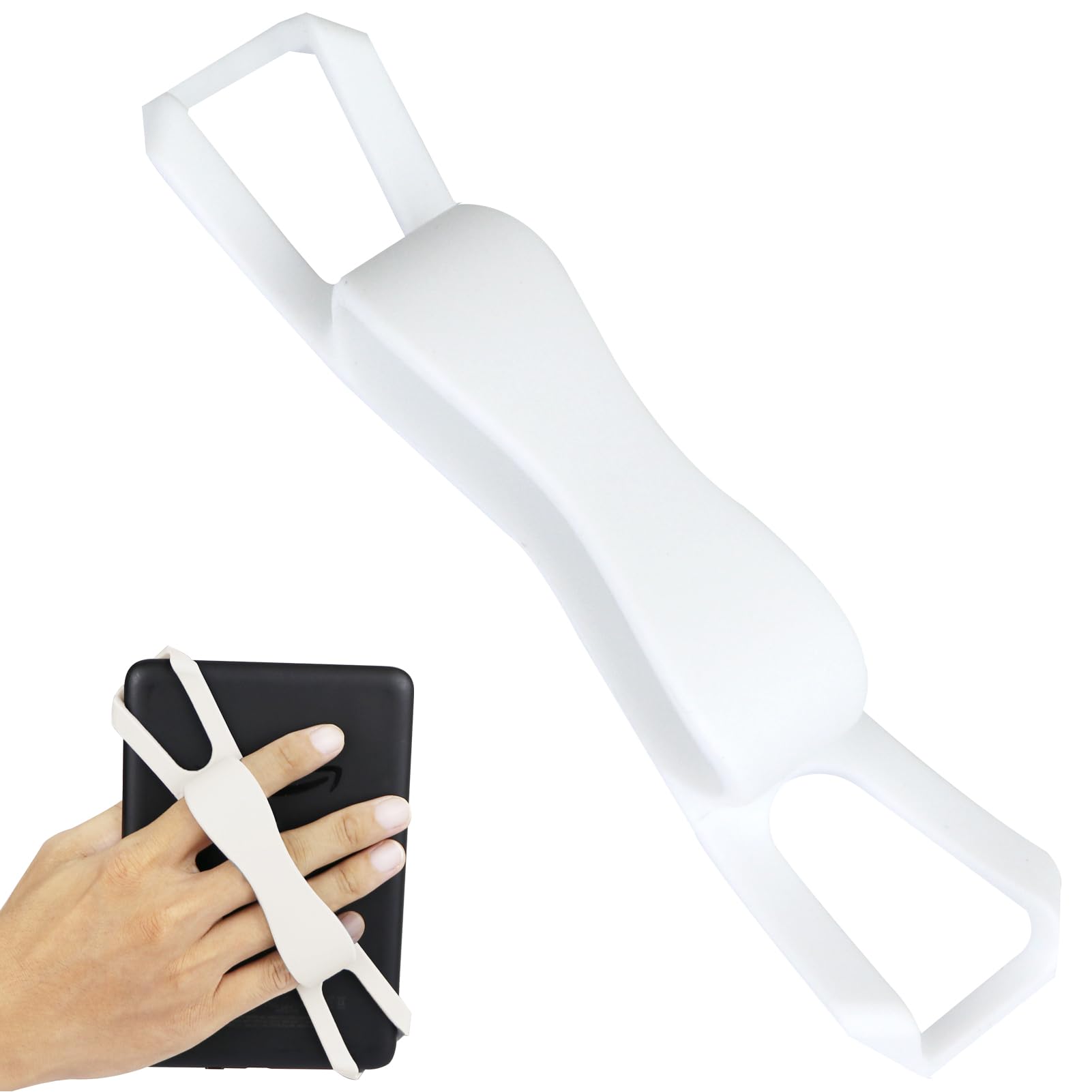 ZhaoCo Antiscivolo Supporto Universale in Silicone per Impugnatura Dita per Kindle 6-8" eReader Fire Tablet Kobo Voyaga Lenovo Sony