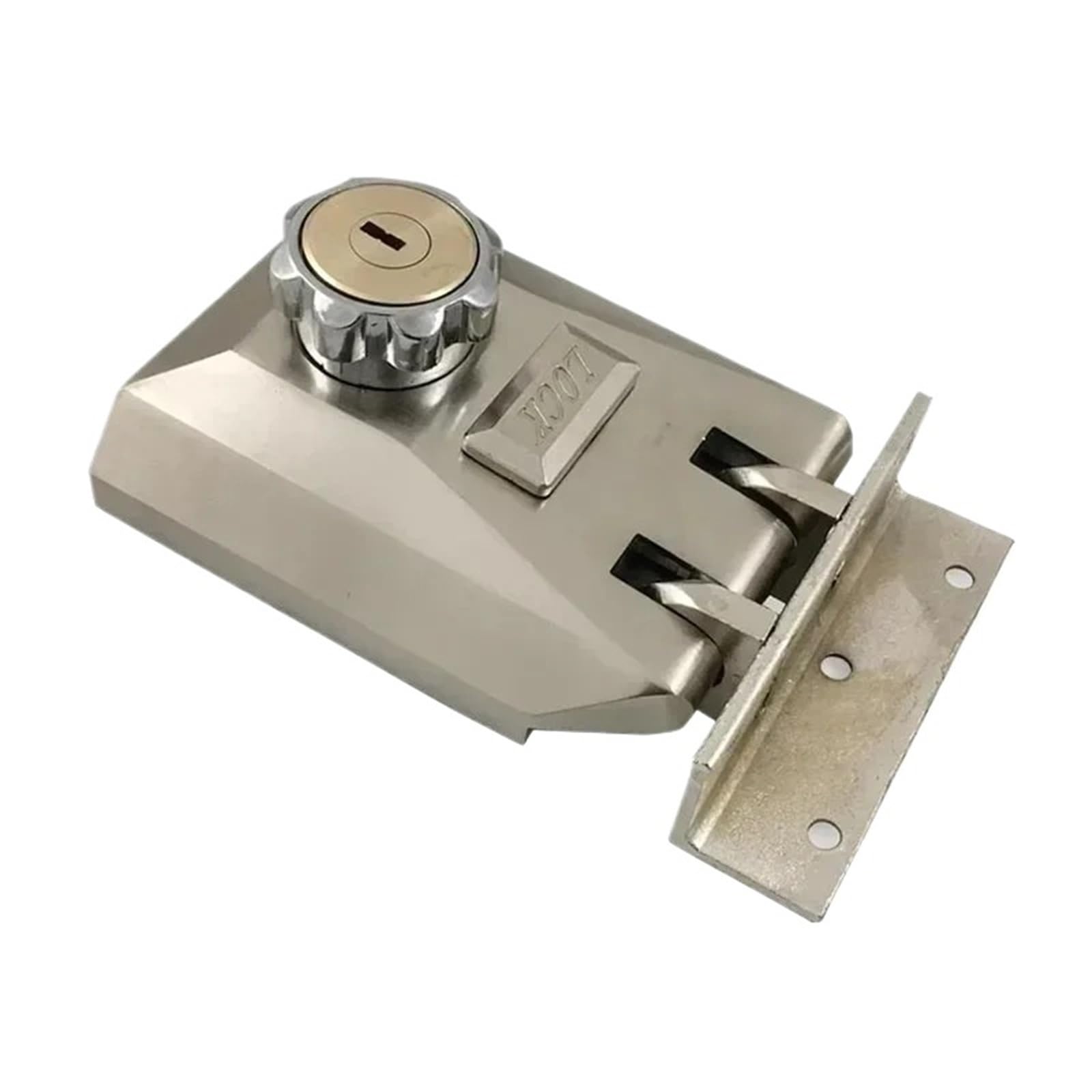 Serrure de porte coulissante extérieure avec loquet automatique TQSKA