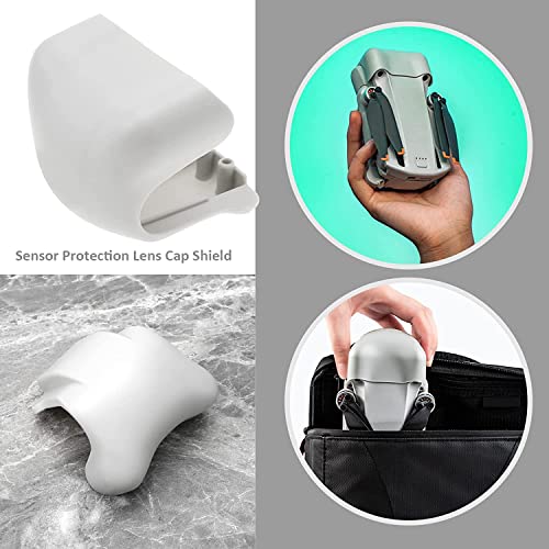 Image of CAREflection Camera Gimbal + Vision Sensor Protector for DJI Mavic Mini 3 Pro Drone cap Hard Shell quick Release Strong Helicam travel Extra Scratch safety perfect fit Accessory - 5 Years Warrantied