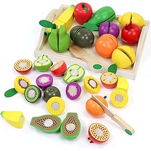 Wooden-Play-Food-Sets-for-Toddlers-Kitchen-Accessories-Cutting-Montessori-Toys-for-2-Year-Old-Kids-Pretend-Play-Fake-Fruit-Vegetable-Birthday-Gifts-for-3-4-Years-Girls-Boys