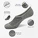 SIXDAYSOX No Show Mens Socks 6 Pairs Thin Cotton Non Slip Socks Low Cut Men Invisible Socks Size 10-13