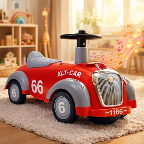 Image of Webby Ride On Car for Kids | Toys car | Push Car | Cycle | Birthday Gift | Ride on Toys with Music for Kid's 1-3 Years Old | Ride on for Kids | Ride on Car | Ride on Toys for 1 + Year Old