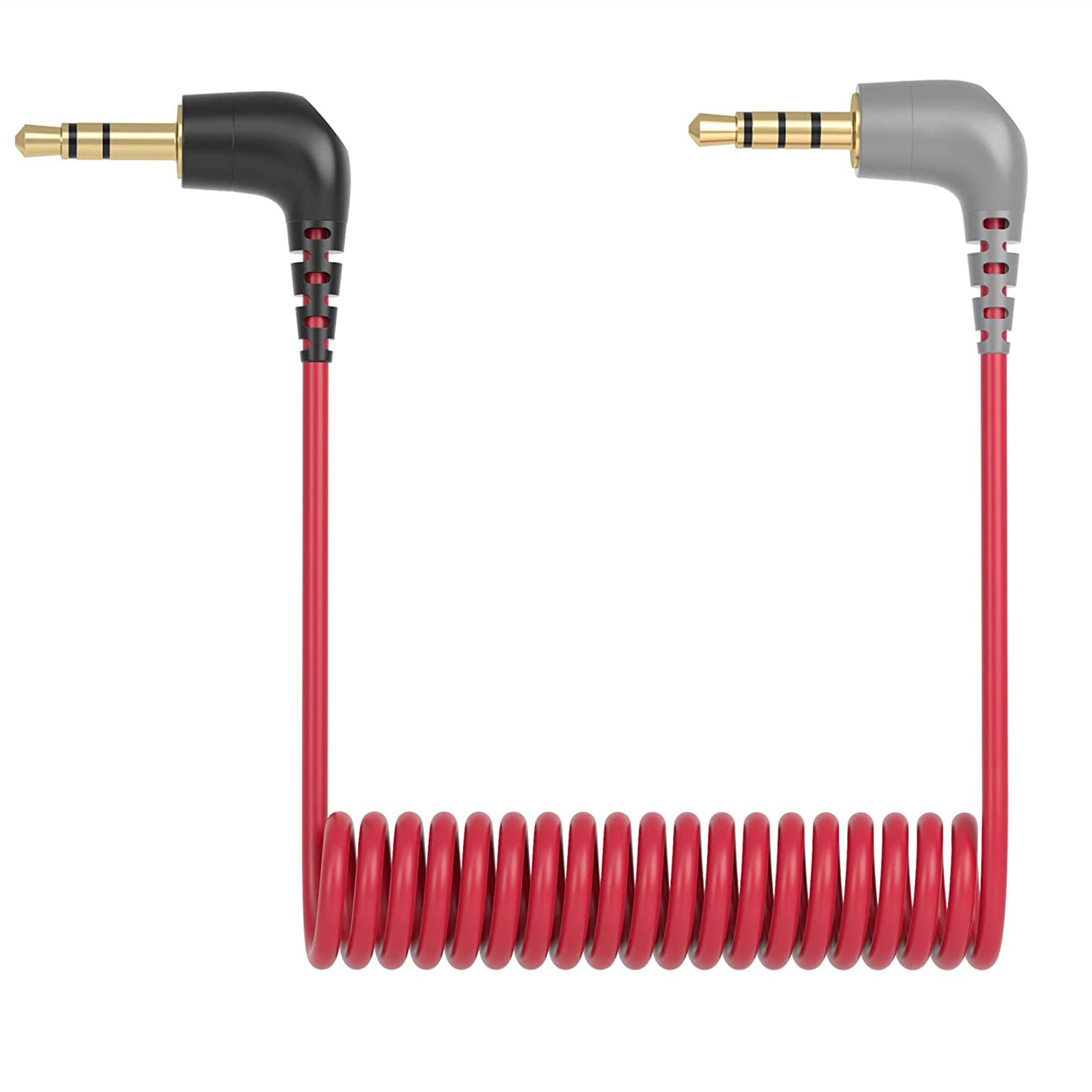 DuKabel Cavo adattatore da TRS a TRRS da 3,5 mm presa 3 poli a spina 4 poli Cavo adattatore microfono per smartphone, tablet e PC - Serie Top 20 cm