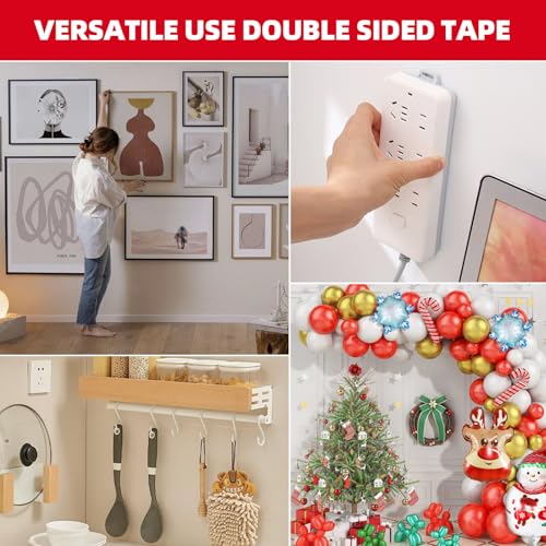Image of 3M Double Sided Tape Heavy Duty 2in x 10ft, Removable Mounting Tape