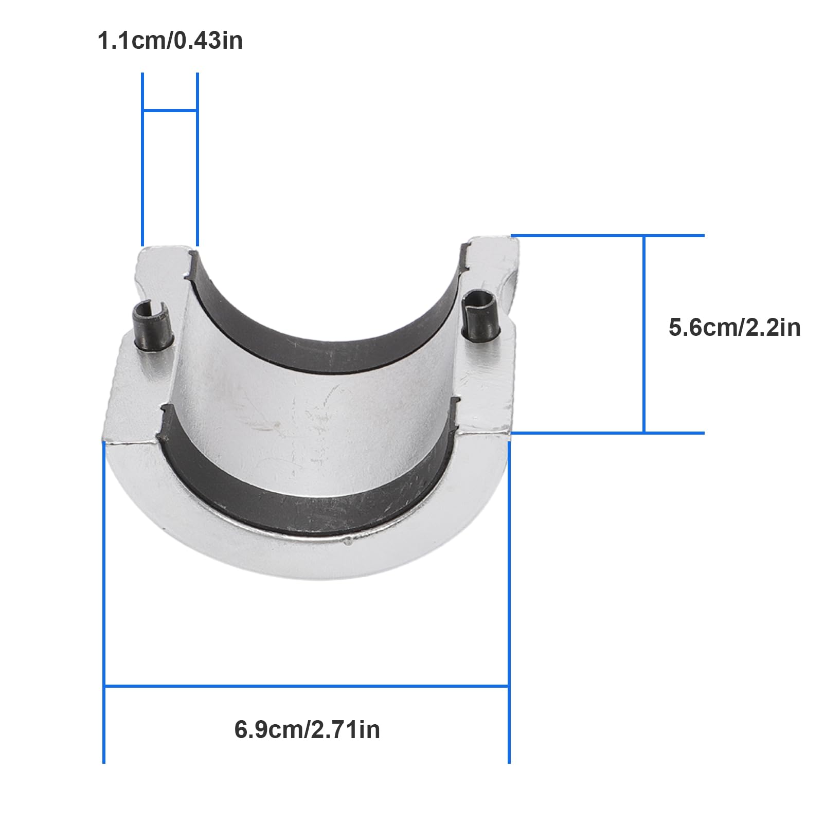 Cono de horquilla ajustable para motocicleta, 39 mm - 50 mm, herramienta de impacto, junta de horquilla, anillo de sellado de aceite, herramienta para Harley Suzuki Kawasaki para moto,