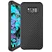 Samsung Galaxy S8 Plus Case | 10ft. Drop Tested | Carbon Case | Ultra Slim | Lightweight | Scratch Resistant | Wireless Charging | Compatible with Samsung Galaxy S8 Plus - Black