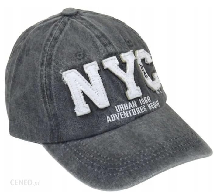 Image of Handcuffs Denim Caps Adjustable Strap Baseball Cap | Unisex Stylish Summer Headwear | Sun Protection Sports Hat for Men & Women