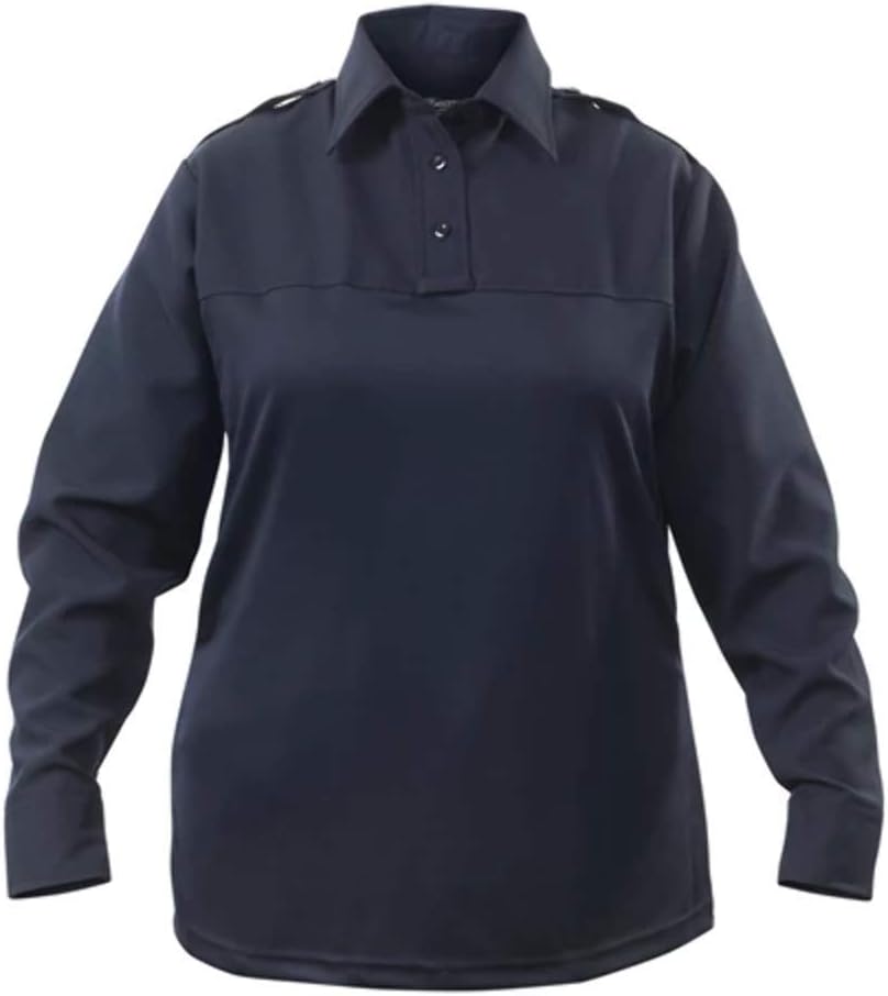 Elbeco Mens Navy, Uv1 Undervest Long Sleeve Shirt - UVS101-18.5-33