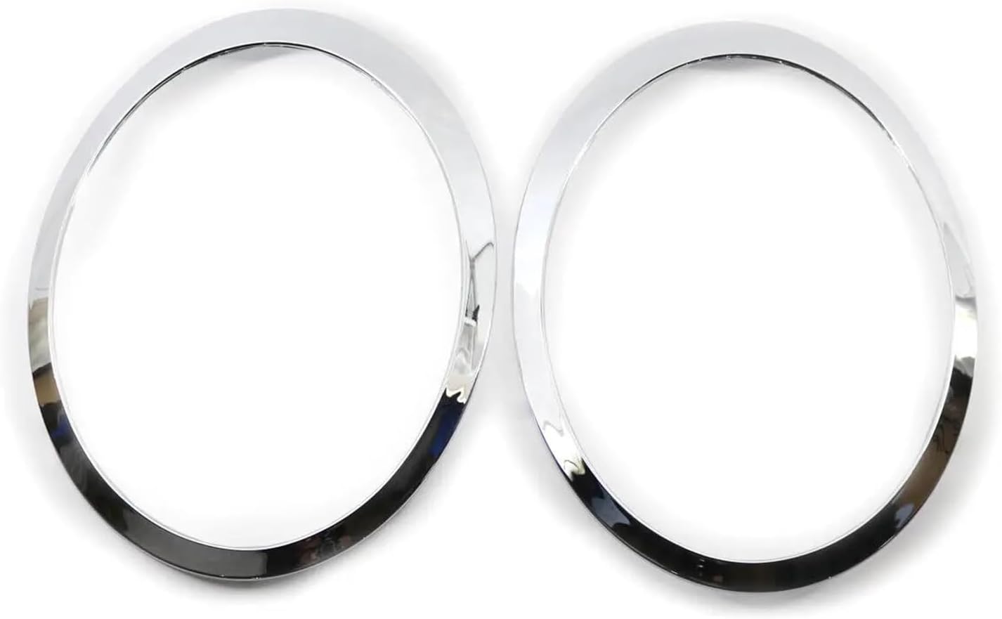 Compatible For Mini Cooper R Series R50 R53 R55 R56 R57 R58 R59 R60 R61 Car Headlight Head Tail Light Rear Lamps Frame Rings Cover Stickers(2pcs Headlight Trims)