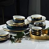 DÉCORATION CHIC - Cet ensemble de couverts vert foncé, à la personnalité élégante, est le meilleur choix pour votre maison, mais aussi le cadeau parfait pour vos amis