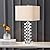 JONATHAN Y JYL2054A June 28" Crystal LED Table Lamp Contemporary Transitional Bedside Desk Nightstand Lamp for Bedroom Living Room Office College Bookcase LED Bulb Included, Clear