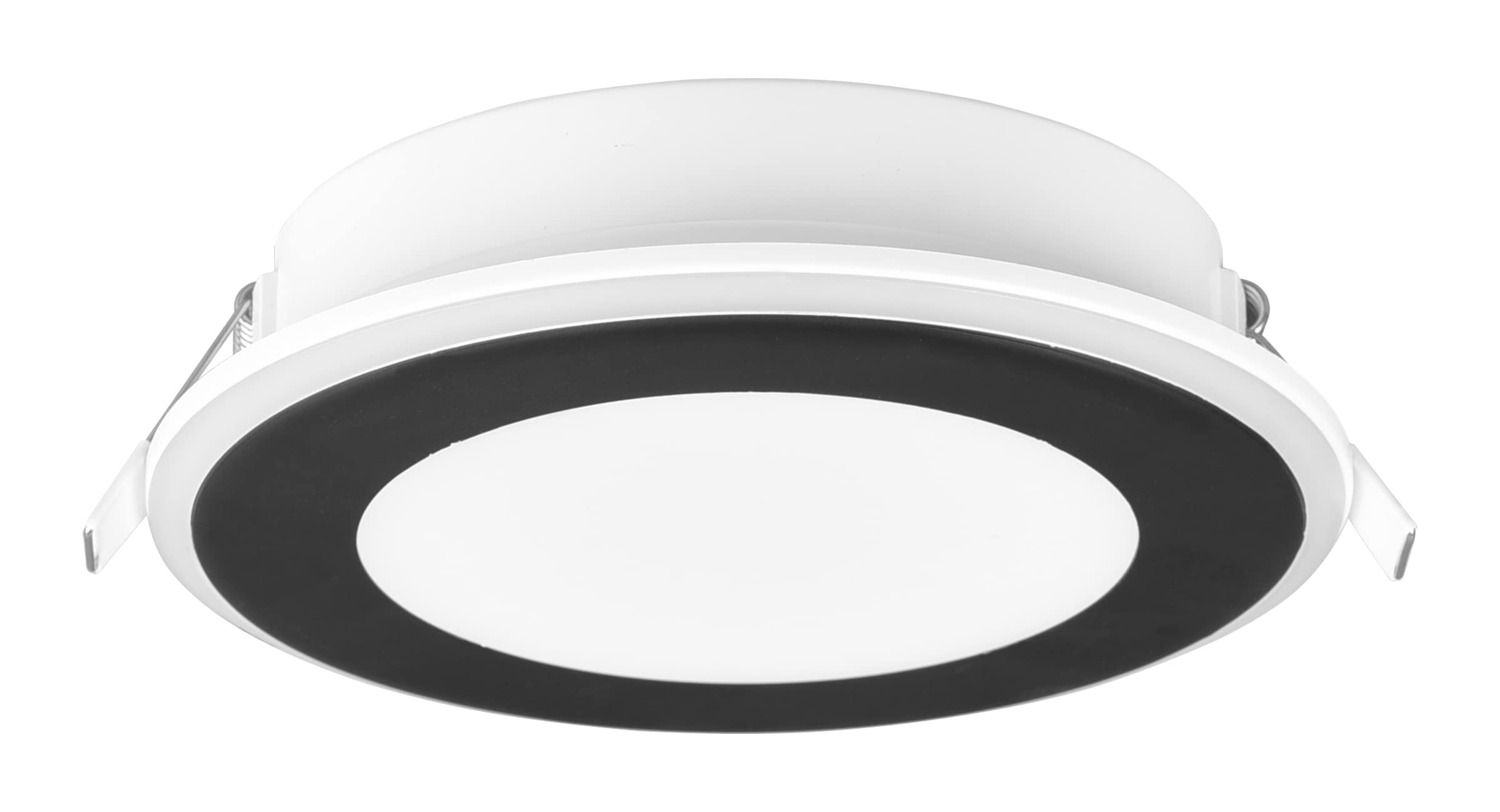 Trio Leuchten LED Einbauleuchte Aura 652410132, Kunststoff Schwarz matt, inklusiv 10 Watt LED |