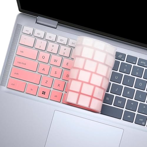 Protector de teclado para Dell Inspiron 14 y 16 Ombre Pink miniatura 3