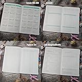 Diary 2025-2026 - Academic Diary A5 Page a Day, Mid-Year Productivity Planner (Jul.25-Jun.26) with Monthly View, Colourful Tabs Famous Quotes, Inner Pocket, 5.9" x 8.5"(Green) - Image 8