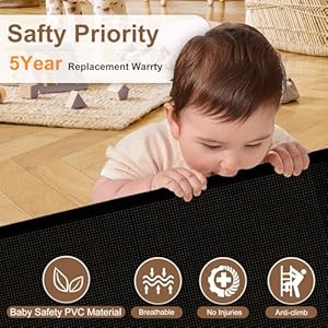 Upgrade 71 Retractable Baby Gate for Stairs42 Tall Mesh Baby Gate or Mesh Dog Gate 6 Foot Retractable Baby Gate Child Safety Gate for Doorways Stairs Hallways Indooroutdoorblack  Cucciolini Doodles Upgrade 71 retractable baby gate for stairs42 tall mesh baby gate or mesh dog gate 6 foot retractable baby gate child safety gate for doorways stairs hallways indooroutdoorblack   cucciolini doodles