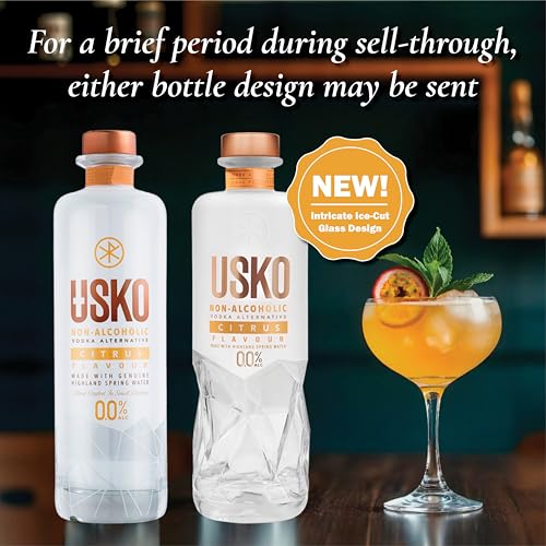 image for Think Distributors USKO Citrus Non Alcoholic Vodka, Award Winning 0.0%