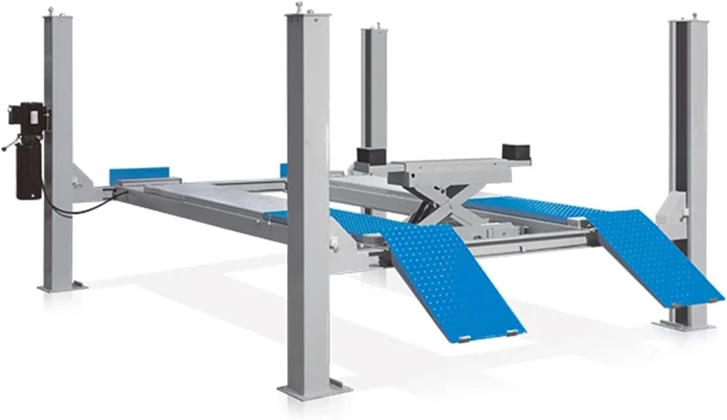 4 Ton Hydraulic Car Lift 4-Post 4000kg Capacity Vehicle