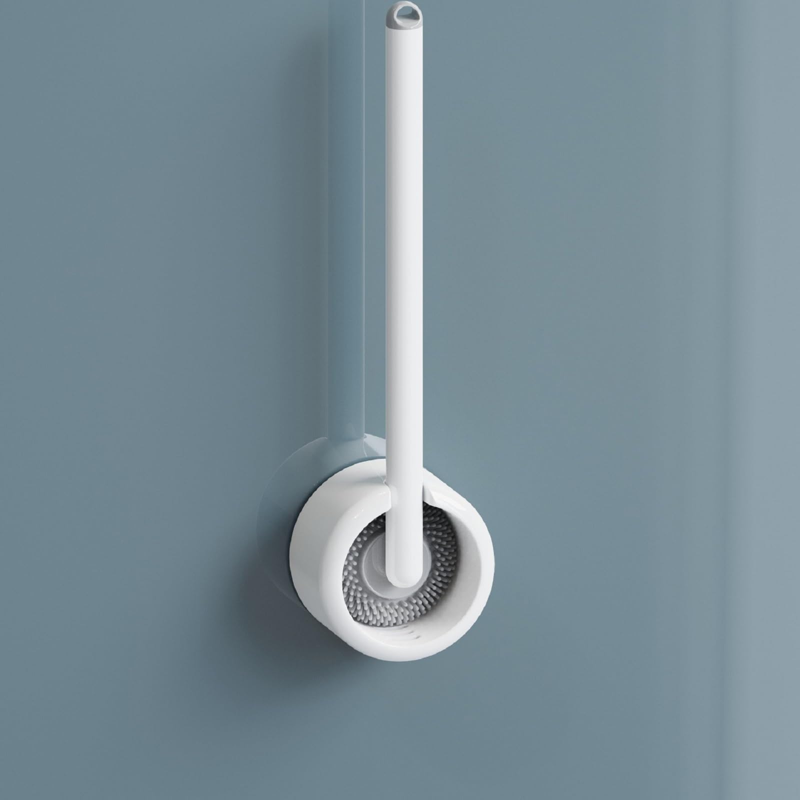 Szczotka do WC, Szczotka do WC do użytku domowego Łazienka Cleani No Dead Angle Wall Hanging Wielofunkcyjna jedna szczotka i wielozadaniowa
