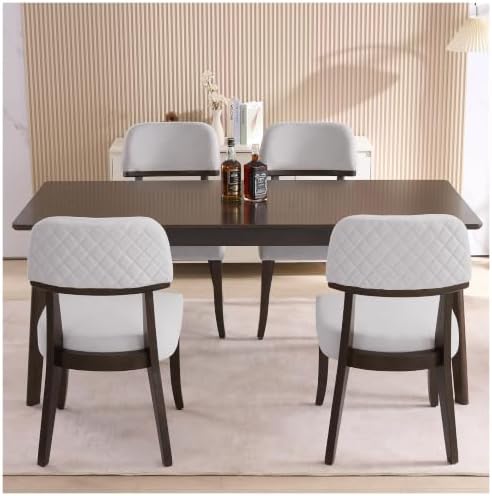 adochr Dining Chairs Set of 2, Velvet Kitchen Chairs,350 LBS Capacity,Grey — view 5