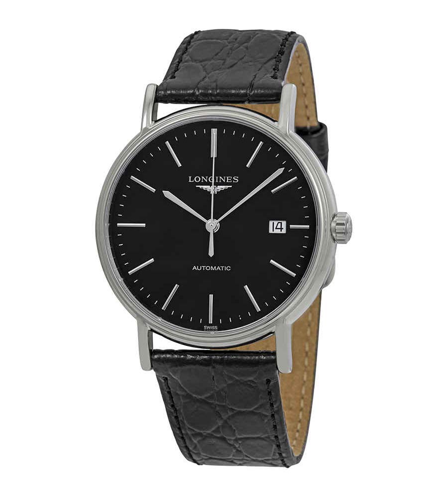 Longines Presence Automatic Black Dial Men's Watch L49214522