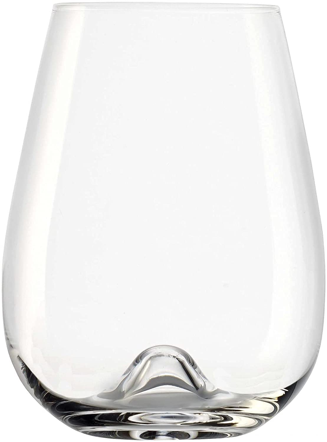 Stölzle Lausitz Vulcano Weinbecher 475 ml I Weißweingläser 6er Set I hochwertige Weingläser ohne Stiel spülmaschinenfest I Weißweinbecher Set stoßfest I schöne Gläser wie mundgeblasen