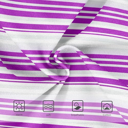 Purple White Stripe Toddler Girls's Underwear 2T 23008763