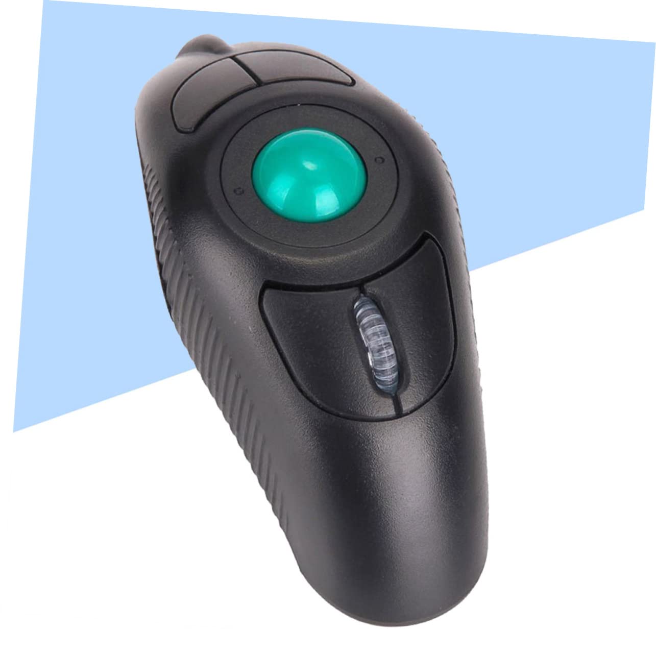 2.4g Bezprzewodowa Mysz Trackball z Kontrolą Kciuka Ergonomiczna Myszka Ręczna Usb Do Laptopów Wygodne Użytkowanie Zmniejsza Zmęczenie Dłoni i Oczu Kolor Czarny