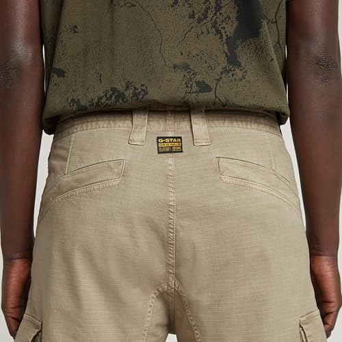 Miniatura 6 de G-Star Para Hombre Shorts Core Regular Cargo, Beige Vintage Khaki Gd D26220-D920-G102 , 30