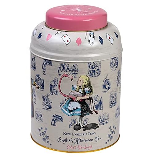 Vintage Alice in Wonderland tea caddy