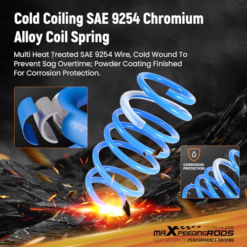 maXpeedingrods Lowering Springs for 2012-2015 Honda Civic - Image 3
