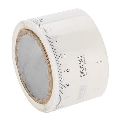 Miniatura 9 de 50 calcomanías desechables para reglas de cejas, plantillas de herramientas de medición de cejas para microblading, modelado y simetría, guía