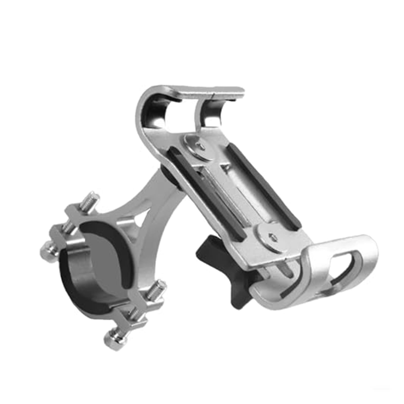 Support Téléphone Vélo Alliage D'aluminium Cadre Silicone Antidérapant Support Navigation Moto Support Plaque GPS Téléphone Portable Phone Support Support GPS